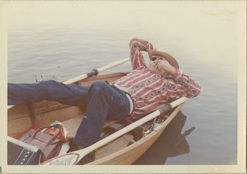 Photgraphs of Bill Grunwald and the boats that he built, circa 1965-1991