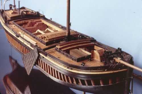Construction of the model of Kathleen (built 1901; spritsail barge), 1968 September - 1969 July