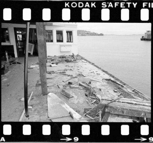 Eureka (built 1890; ferry) deck repairs March-April 1985