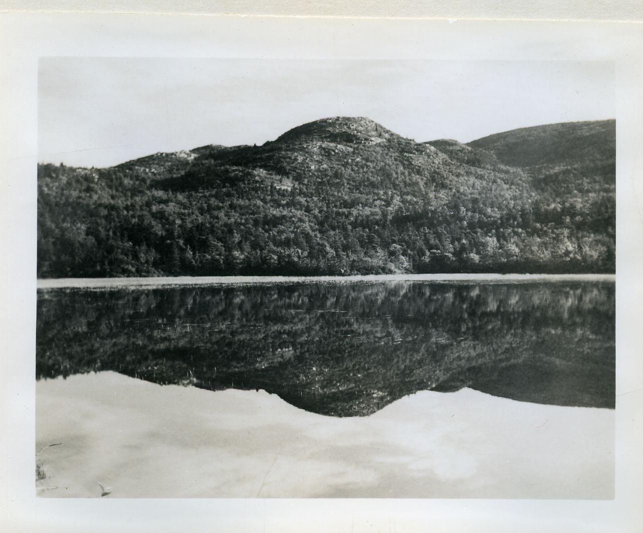 REFLECTION IN UPPER HADLOCK POND