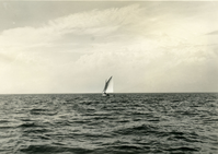 SAILBOAT TRIP WITH CLOUDS