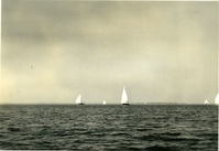 BLUE HILL REGATTA - BOATS RETURNING