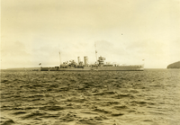BRITISH CRUISER OFF BAR HARBOR
