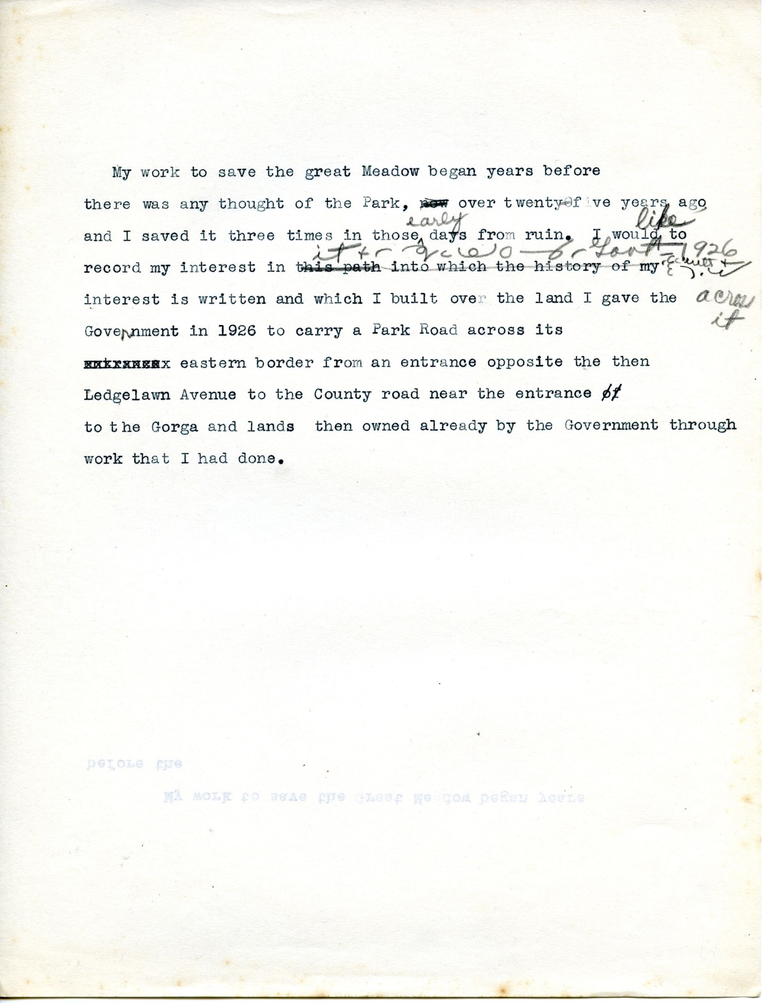 Letter, Dorr, Draft p.2