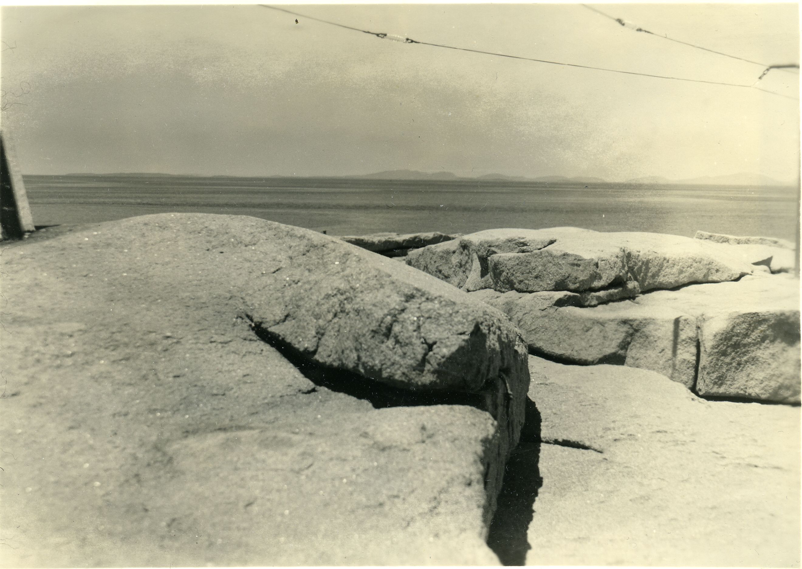 MT. DESERT ROCK, SHOWING.  MT. DESERT ISLAND IN DISTANCE
