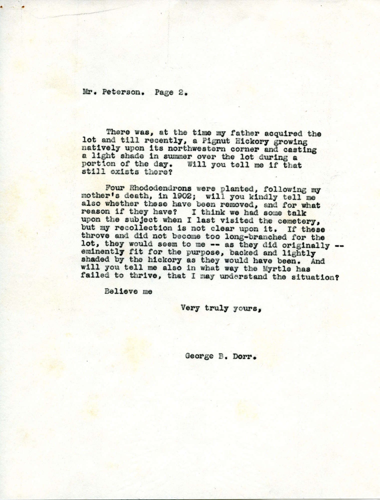 Letter, Dorr to Peterson, January 7, 1939 p.2.tif