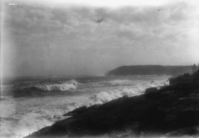 Surf from Cliff West of Great Head, ; Toward Otter Cliffs ; Bar Harbor, ME ; Sep 17, 1932