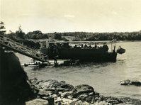 NARMADA AT DOCK AT SALISBURY COVE