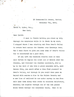 Letter, Dorr to Ogden, November 7, 1904 p.1(copy)