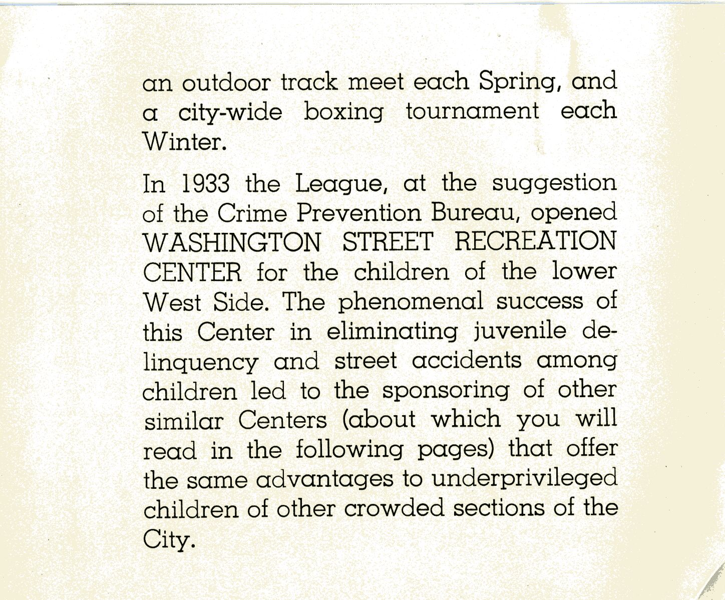 Booklet, Boys' Athletic League, 1936 p.3.tif