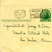 George B. Dorr Personal Papers