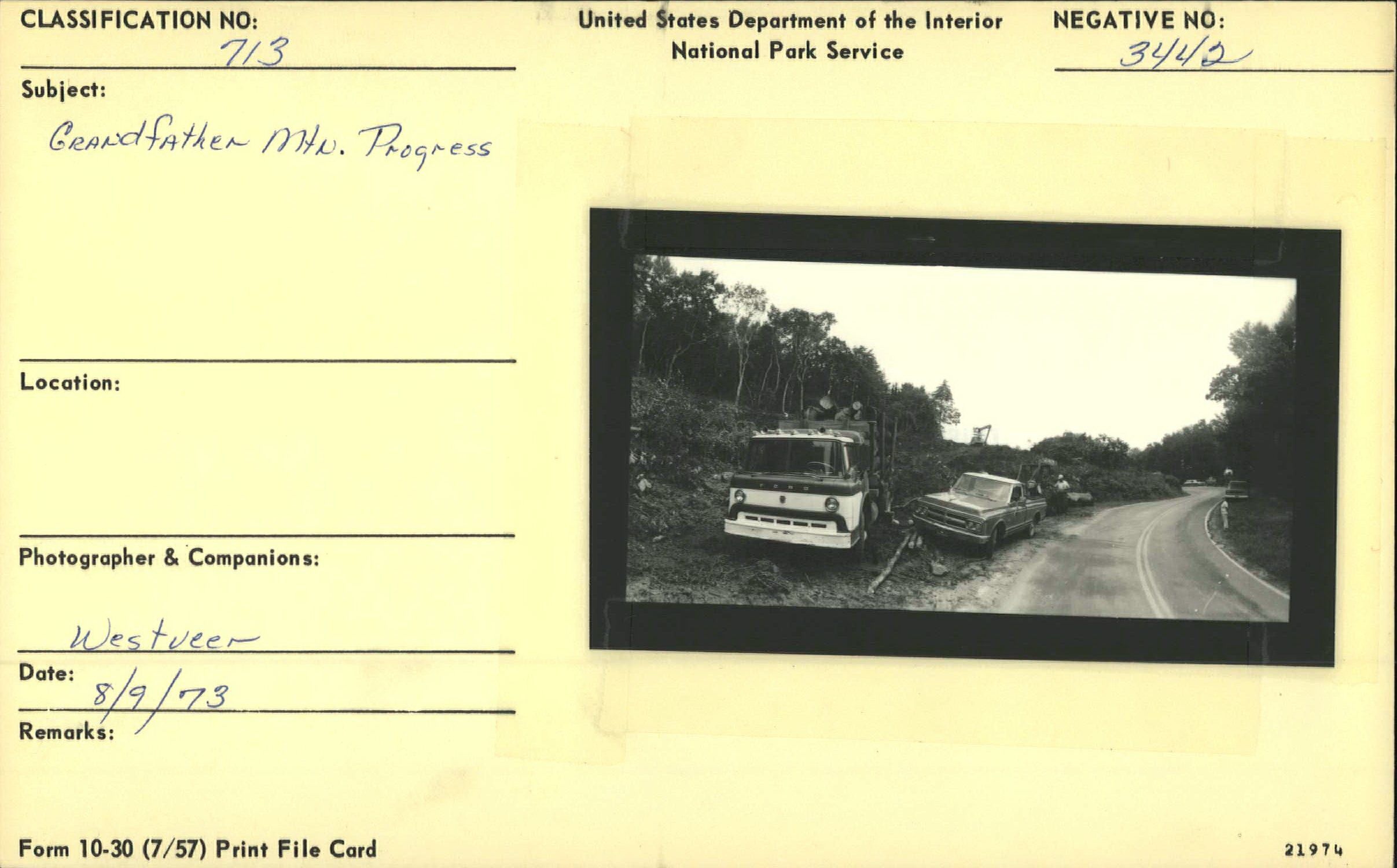 Grandfather Mountain construction progress