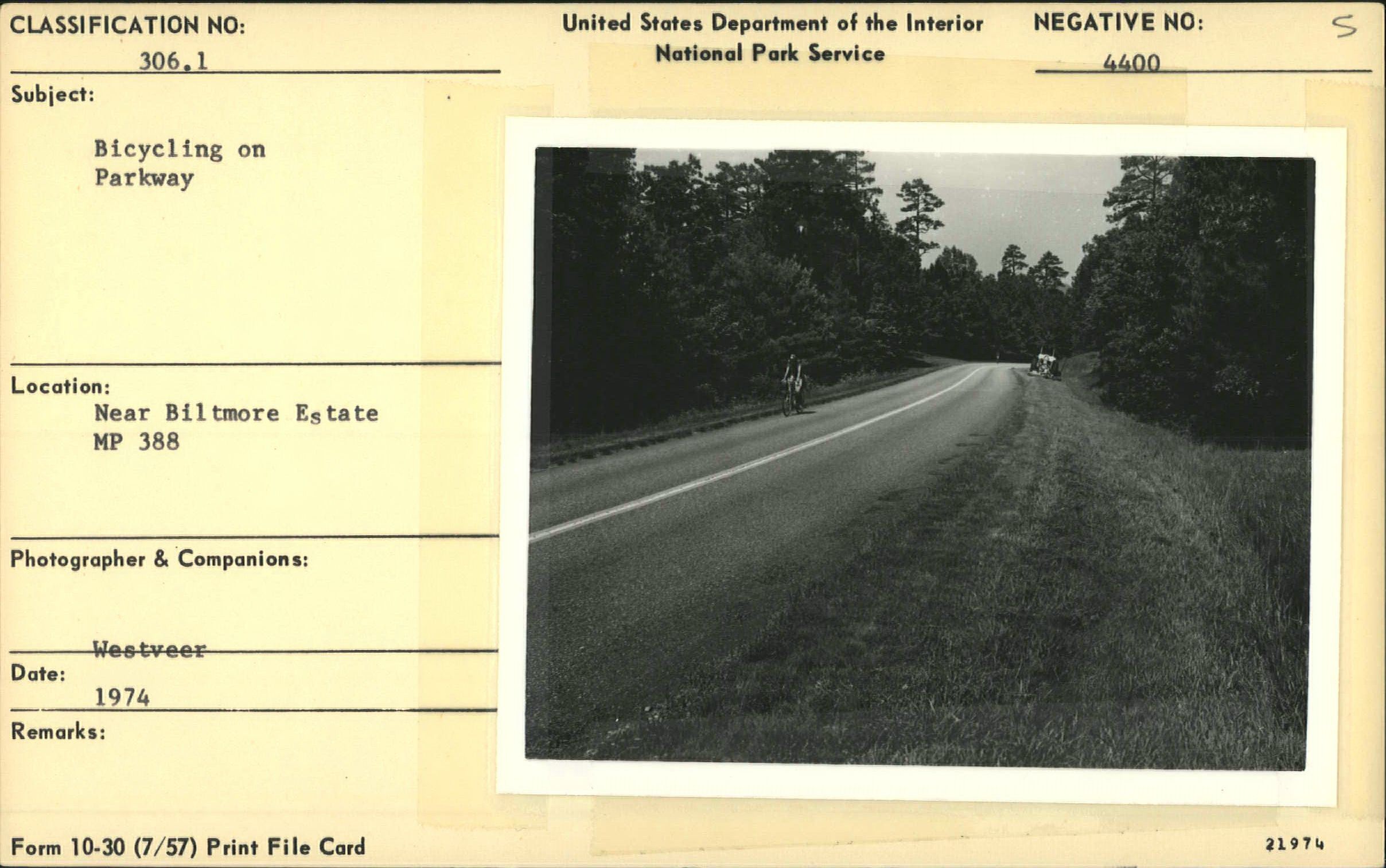 Bicycling on the Parkway