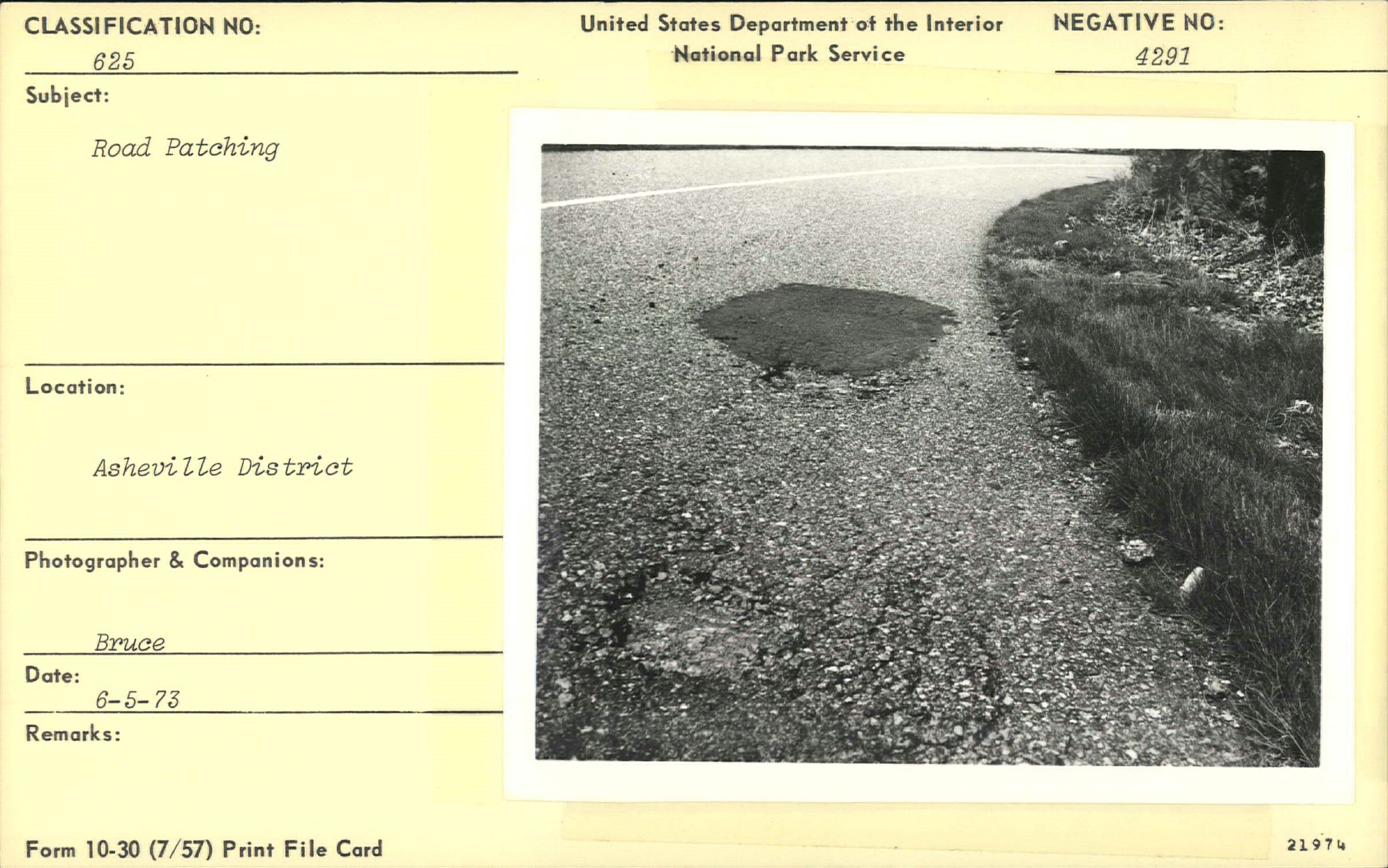 Road patching in damaged areas