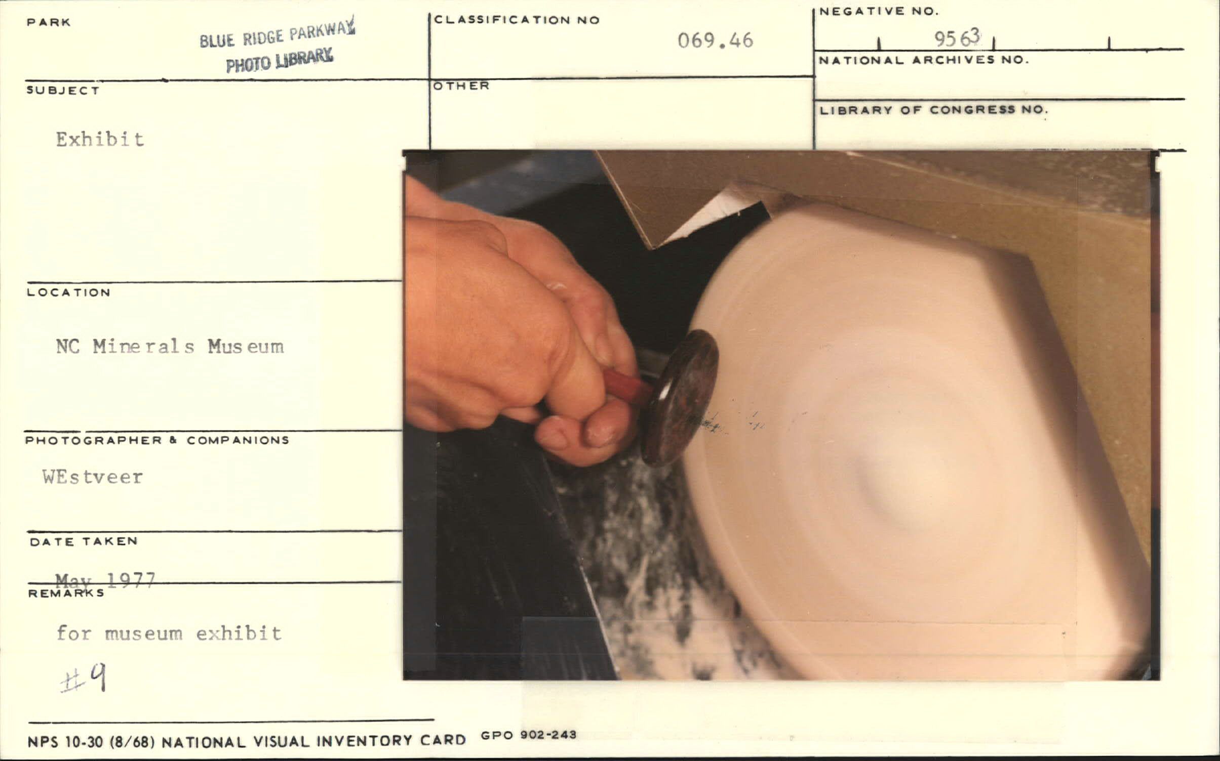 Ranger demonstration at Museum of North Carolina Minerals