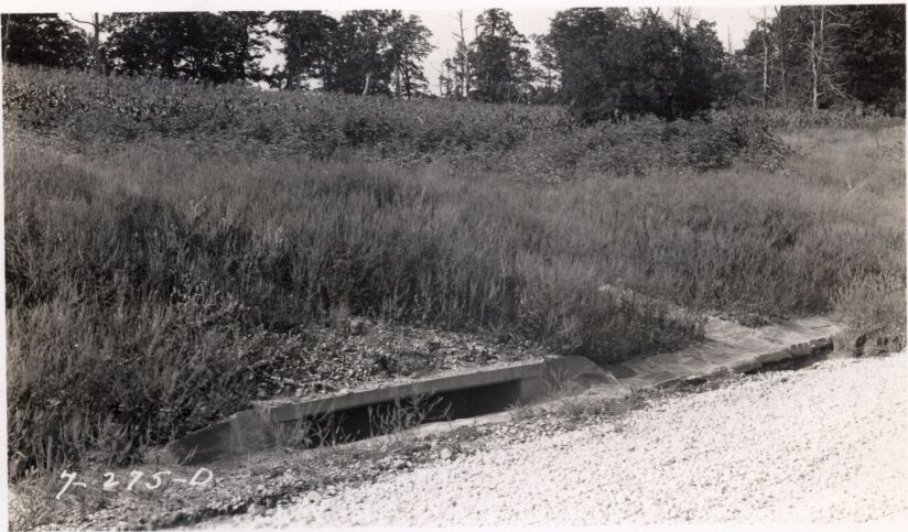 Completed drop inlet