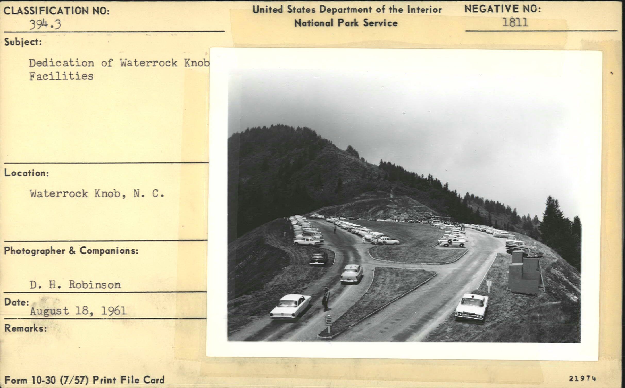 Dedication of Waterrock Knob Facilities