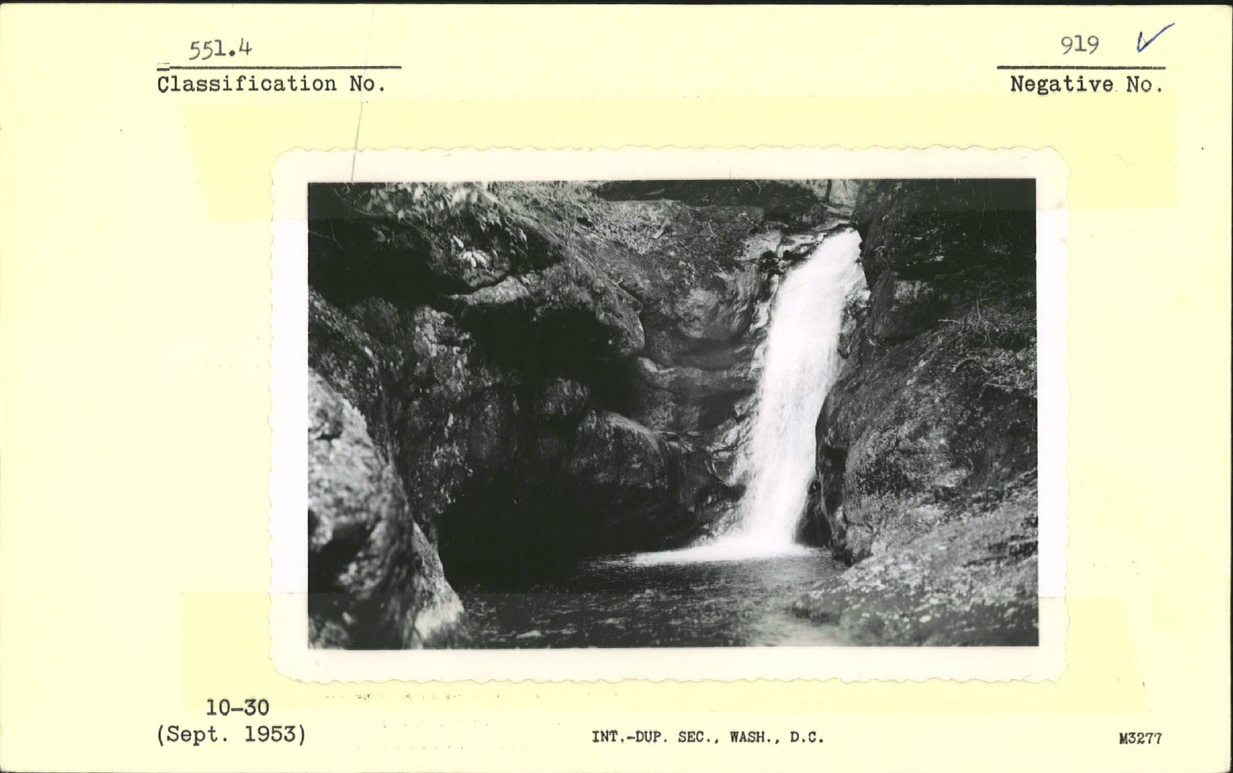 Mitchell Falls in Mt. Mitchell State Park