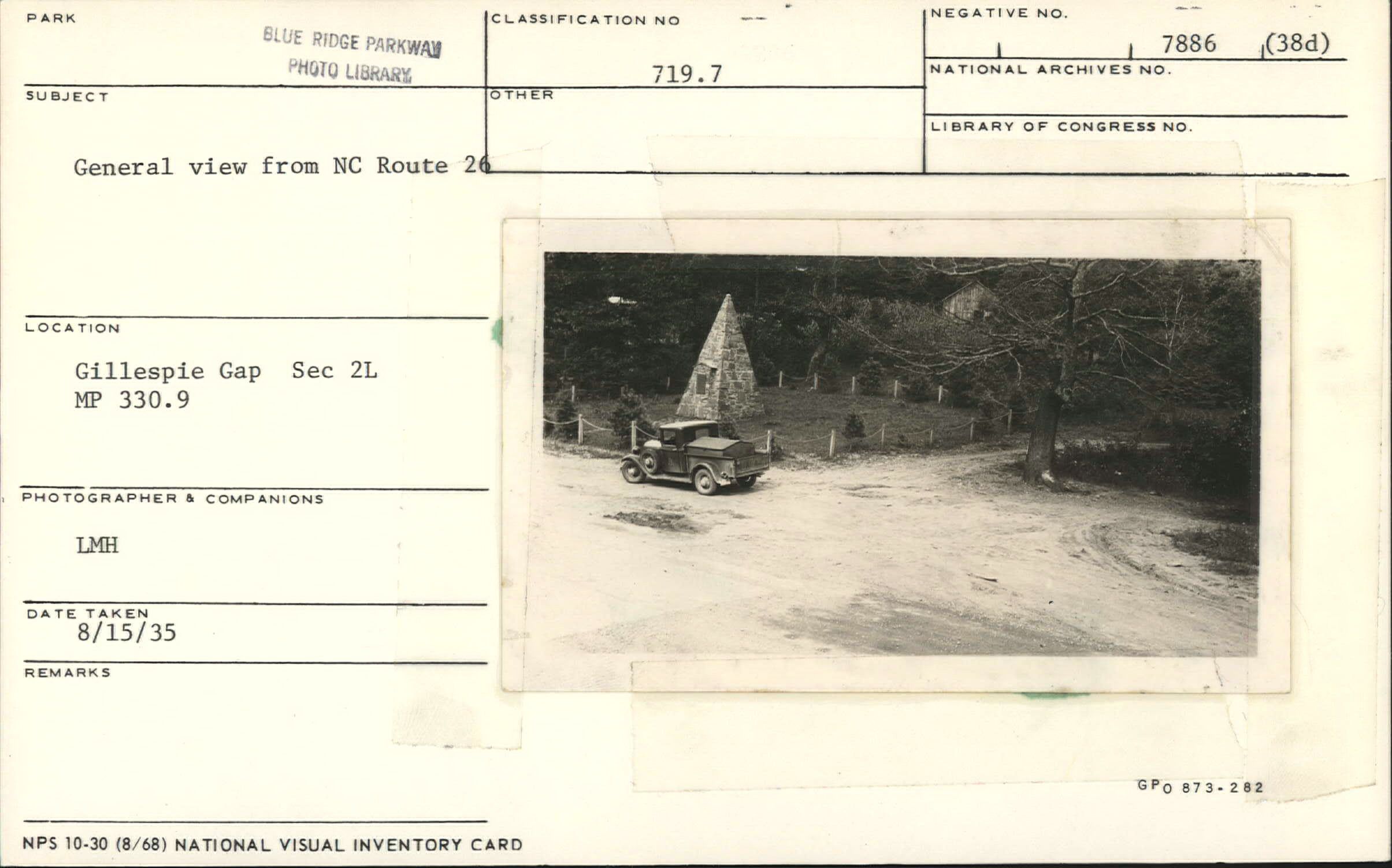 General view from NC Route 226