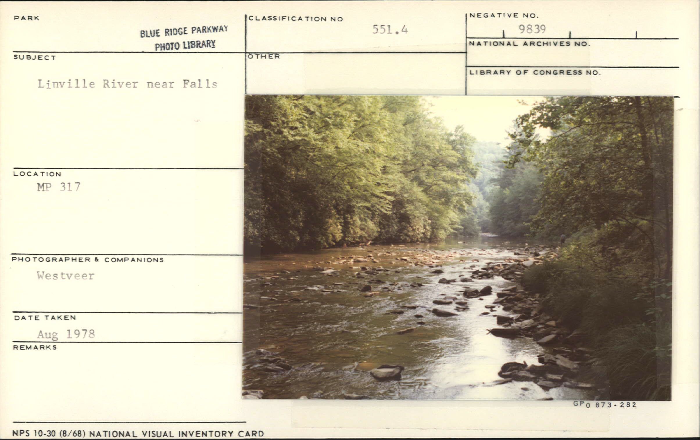 Linville River near Falls