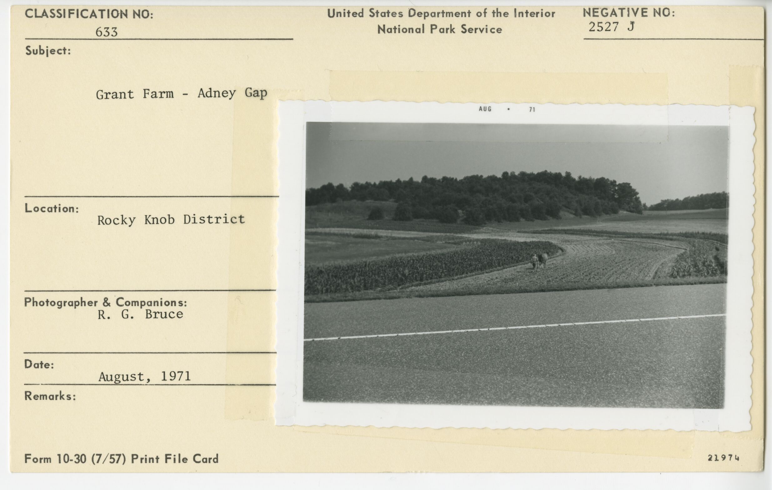 Grant Farm - Adney Gap