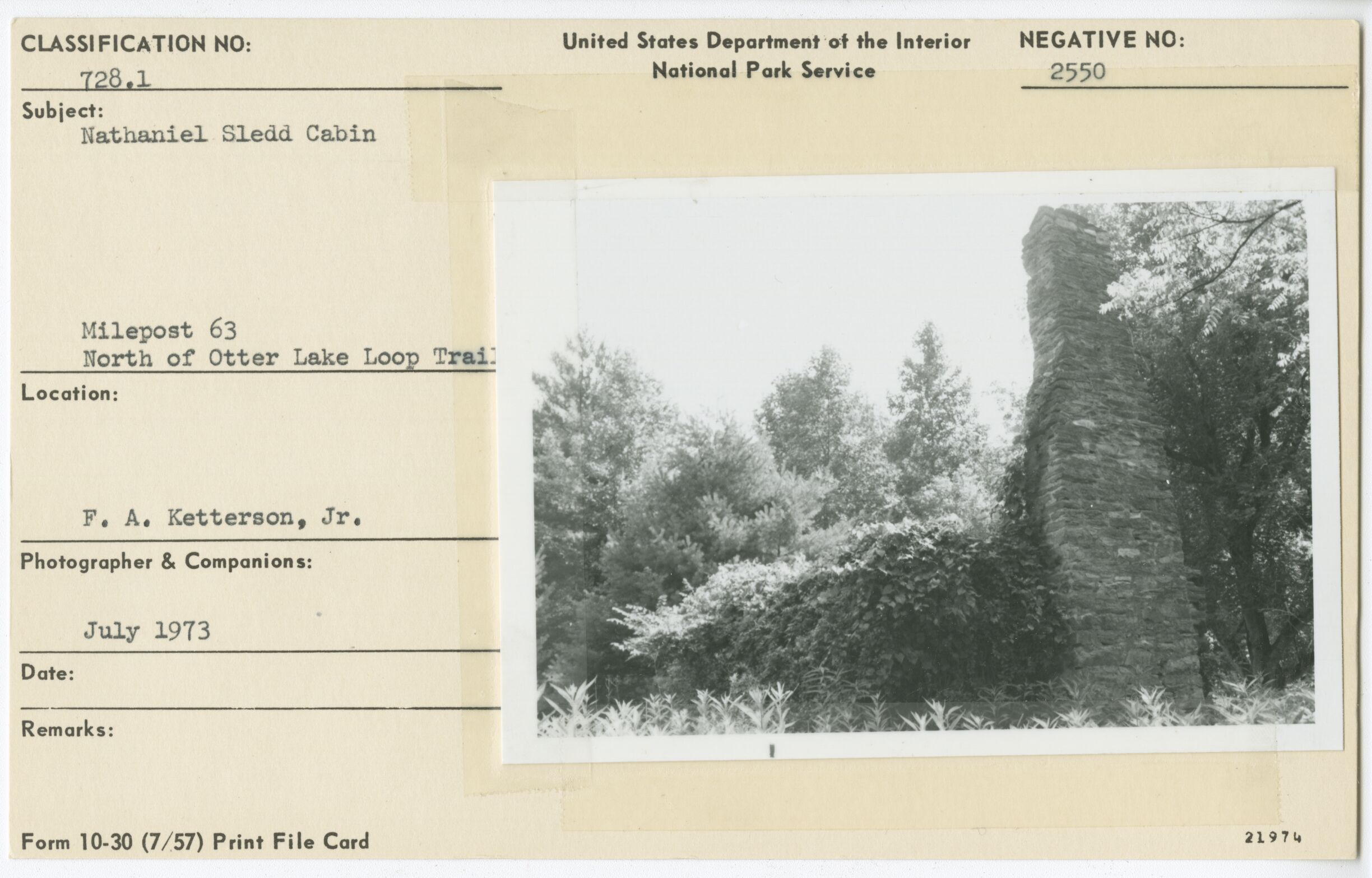 Nathaniel Sledd Cabin