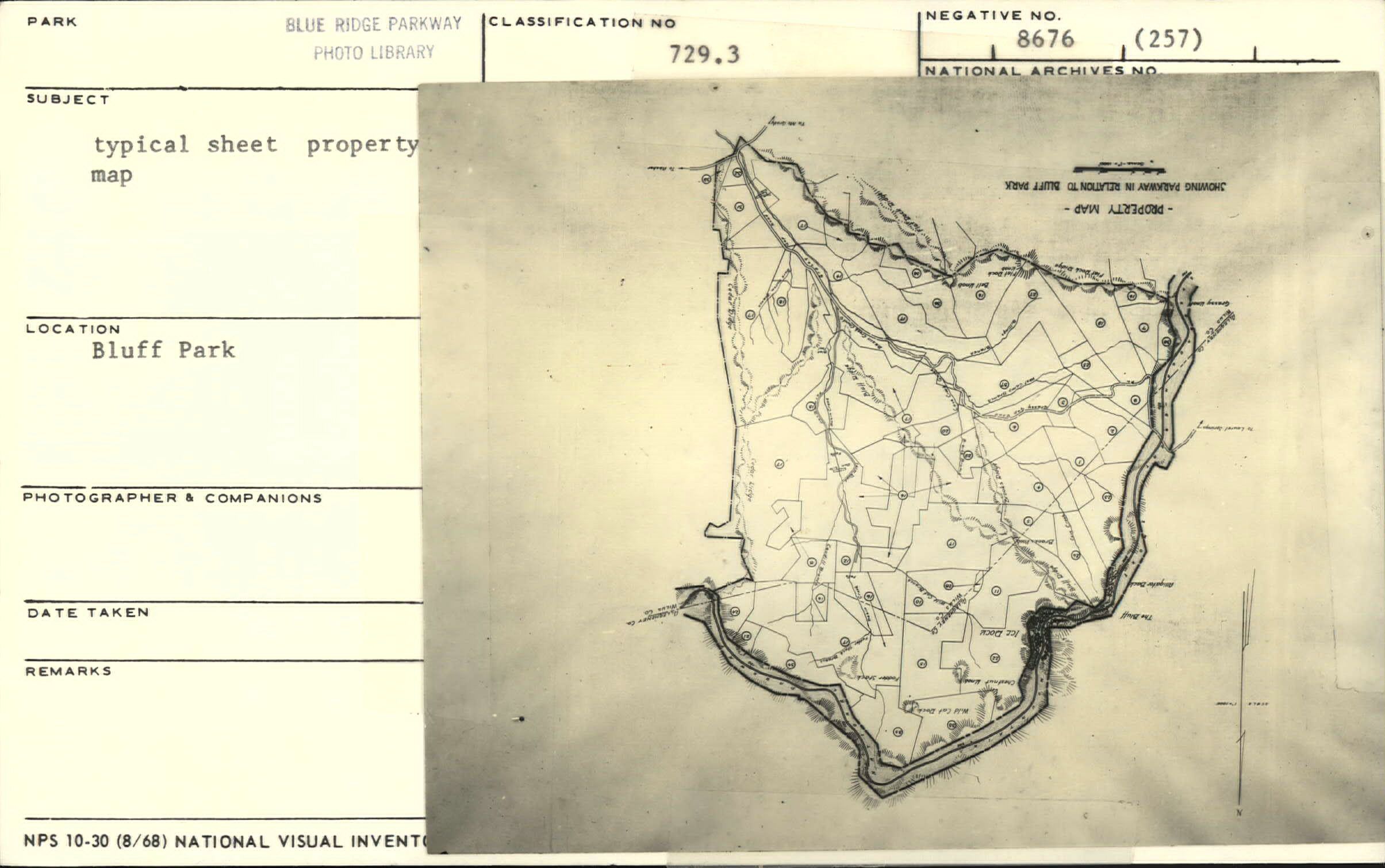 Typical sheet property map