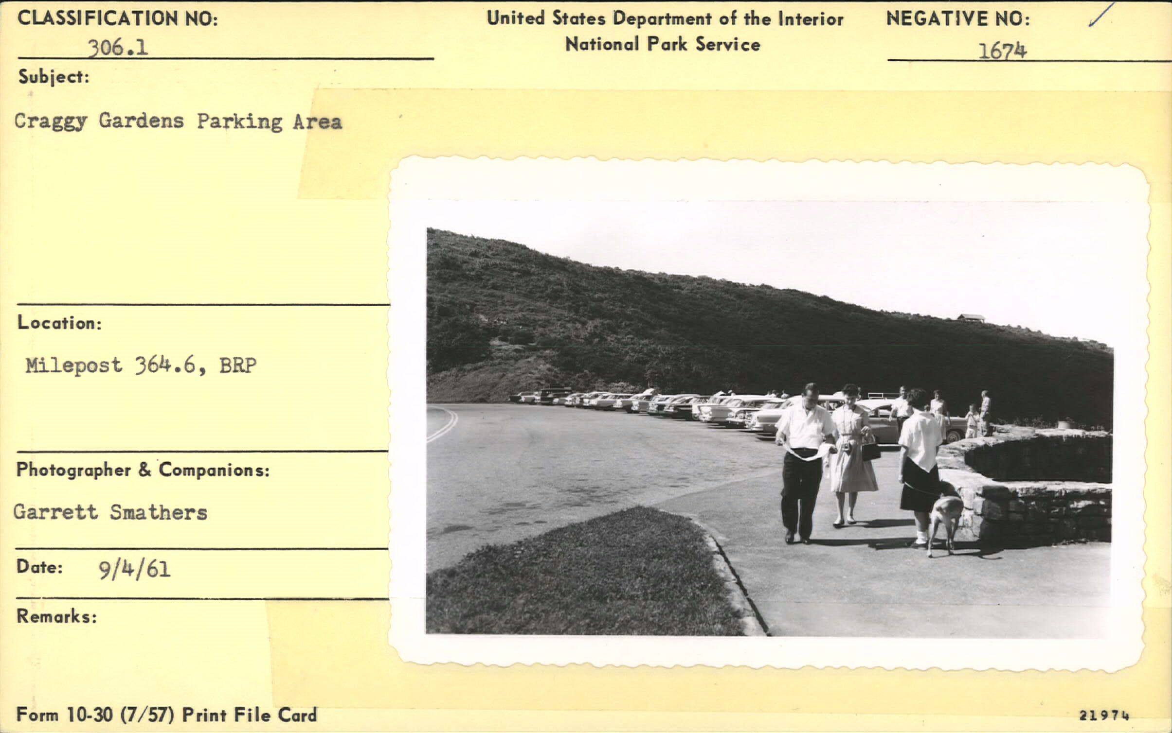 Craggy Gardens Parking Area