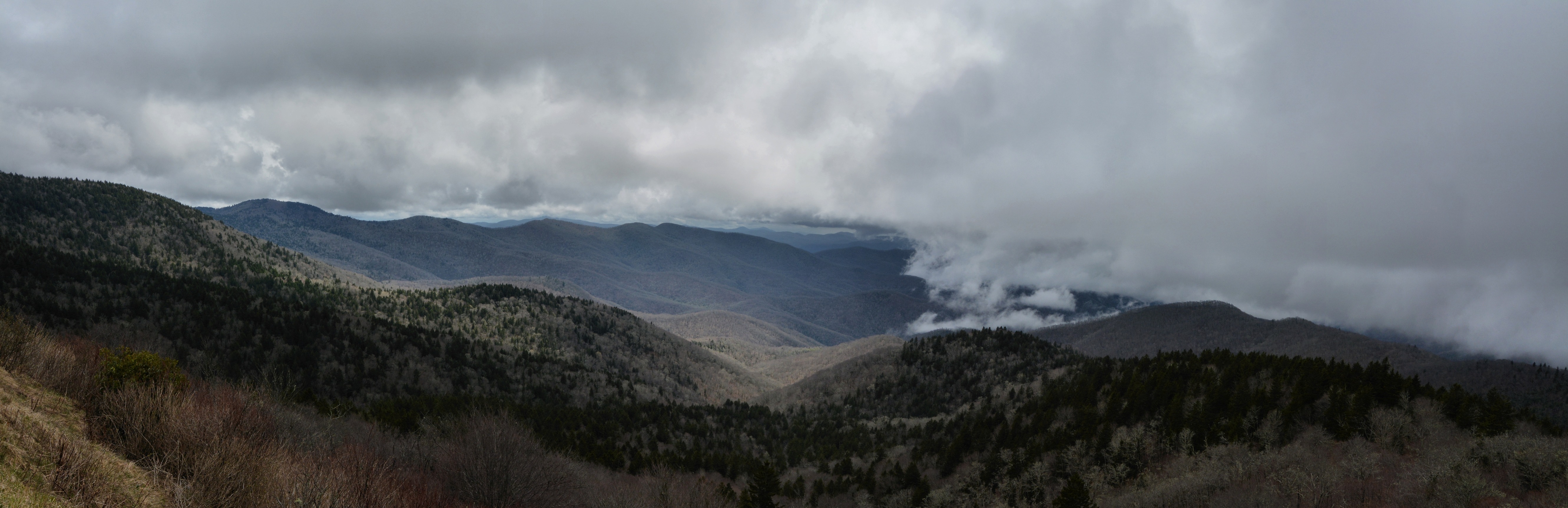 Thunderstorm from Cowee Overlook
