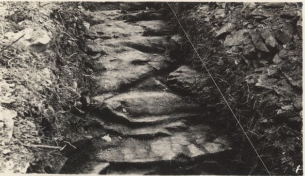 Excavation and foundation for retaining wall at Station 357+00 to Station 359+00