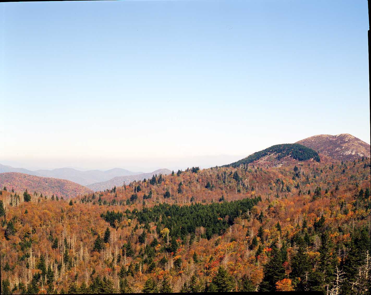 Sams Knob from Devil's Courthouse