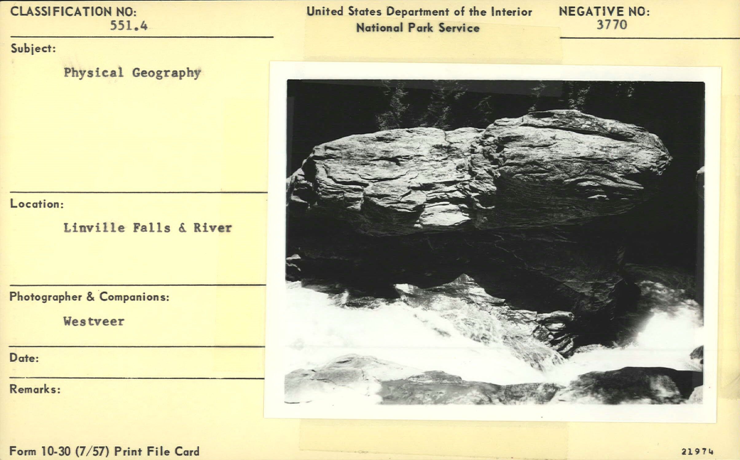 Physical geography of Linville River