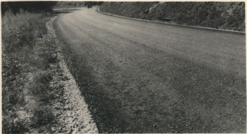 Primed base at Station 186+50