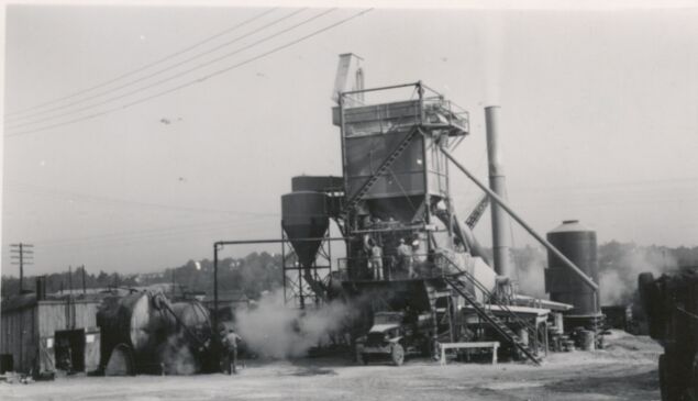 Mixing plant near Waynesboro