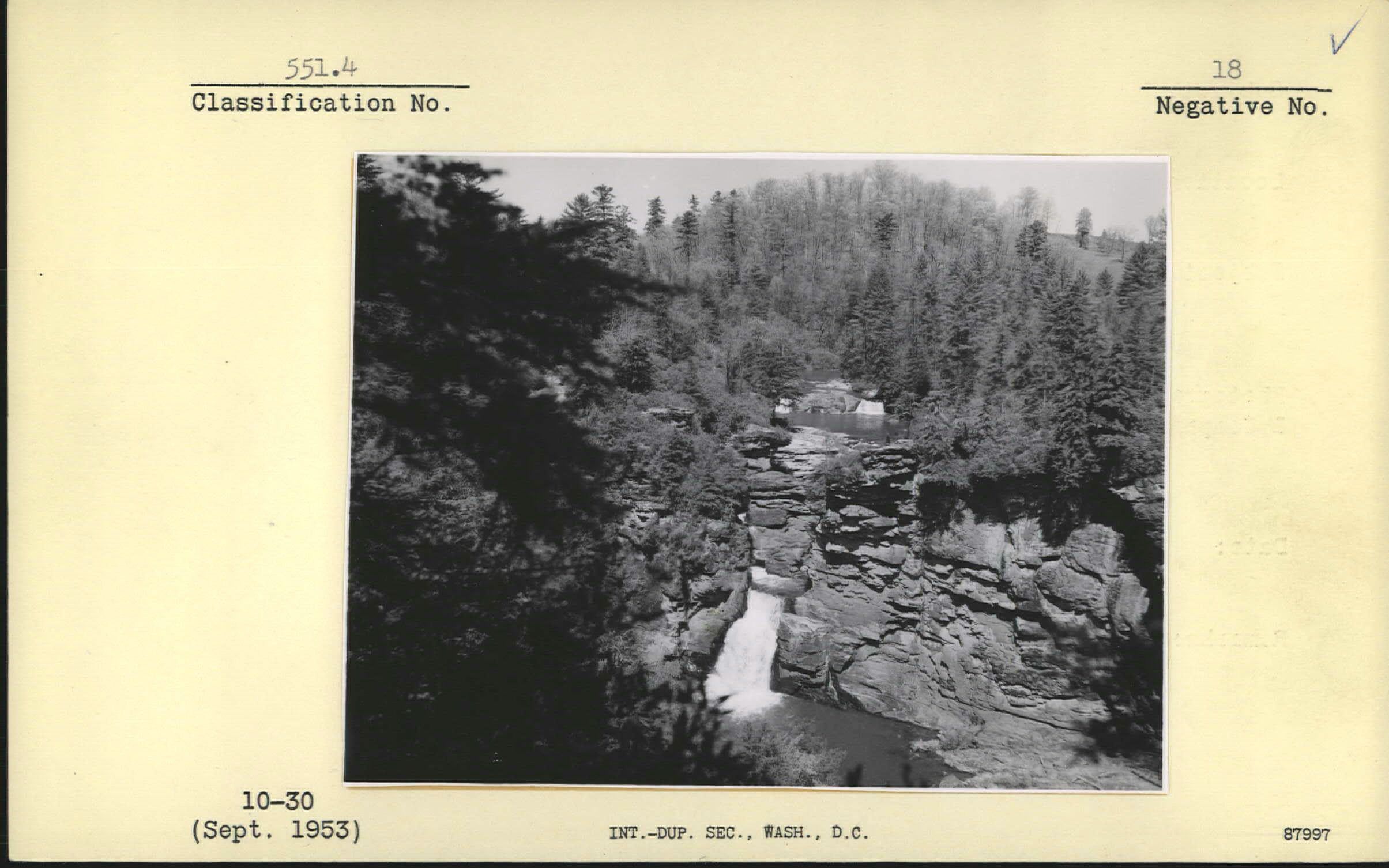 Lower Falls on the Linville River