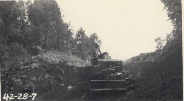 Station 462, back, cut at Station 466