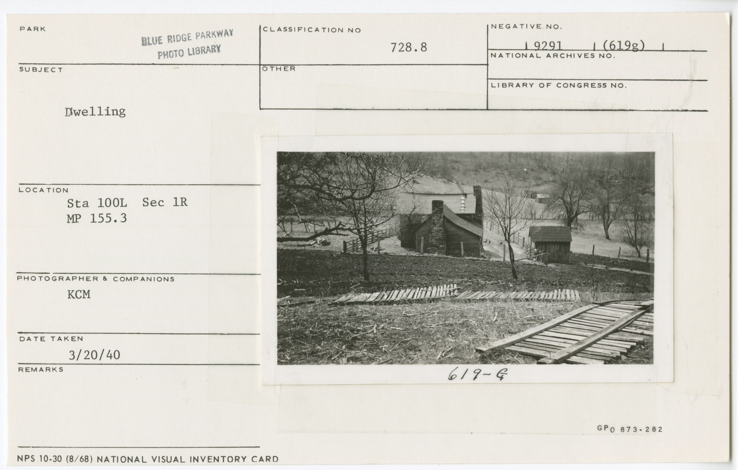 Dwelling, possibly razed