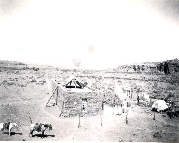 Bird's Eye View of Store from High Ruin Wall