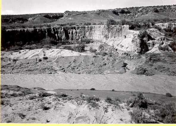 Dike Washed out Near Wijiji