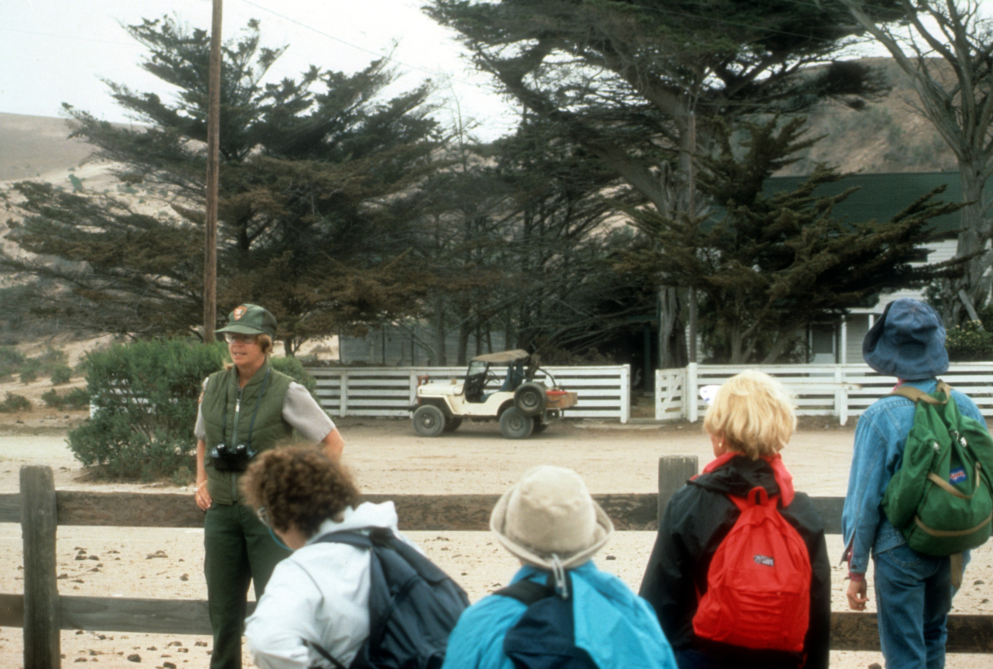 Visitors at Santa Rosa Island Ranch House