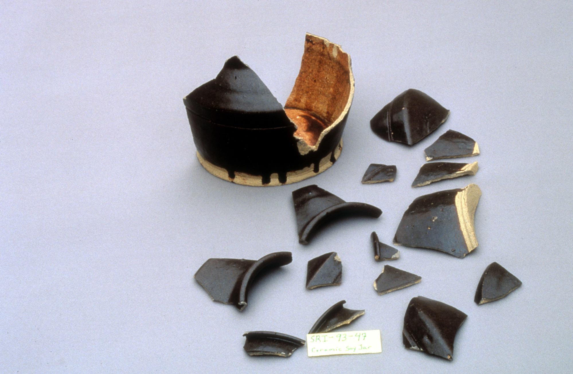 Ceramic Soy Jar Artifact