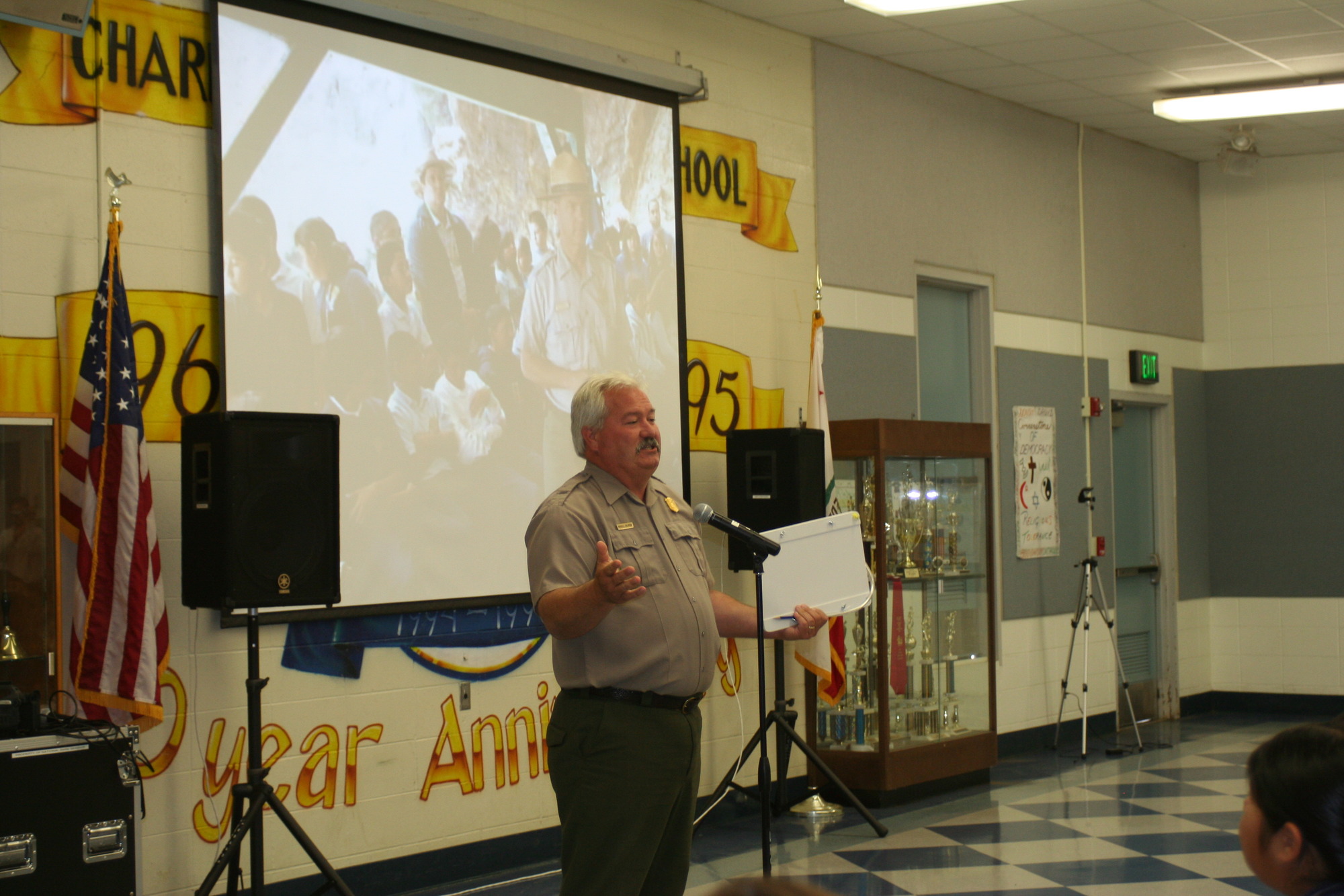 Park Superintendent at Local School