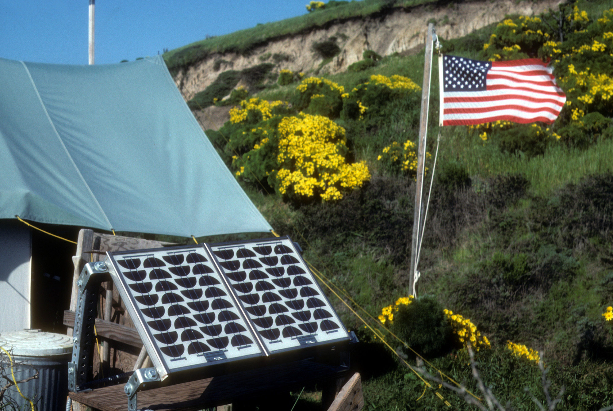 Solar Panels Early San Miguel Ranger Station