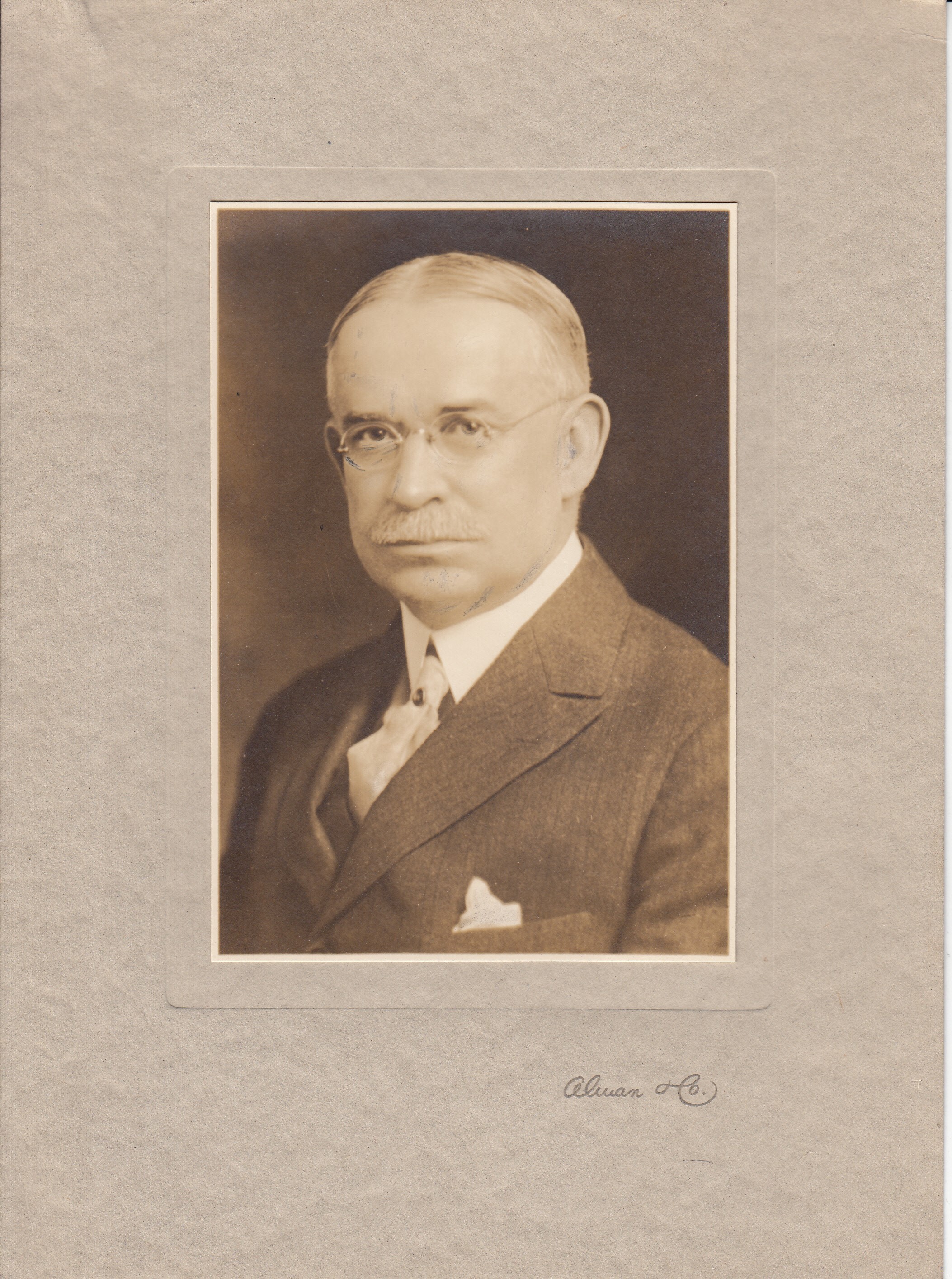 Portrait of William H. Lamman.