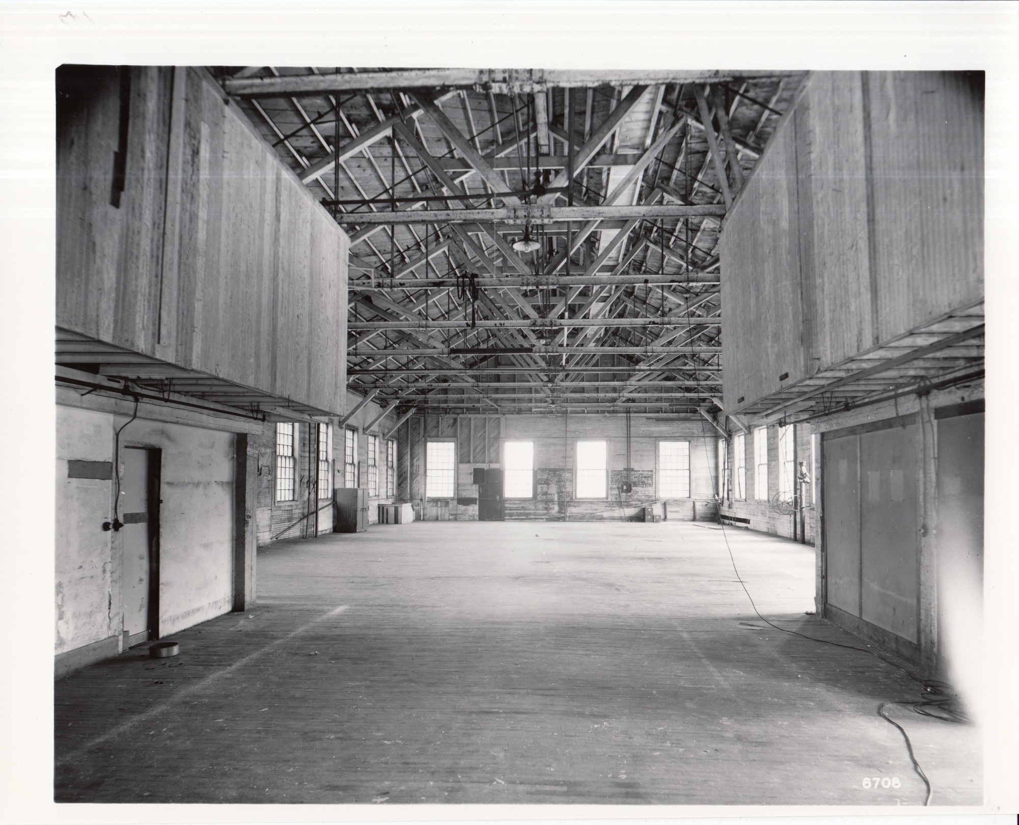 Laboratory, Building 28, Motion Picture Studio, interior, second floor, facing north.