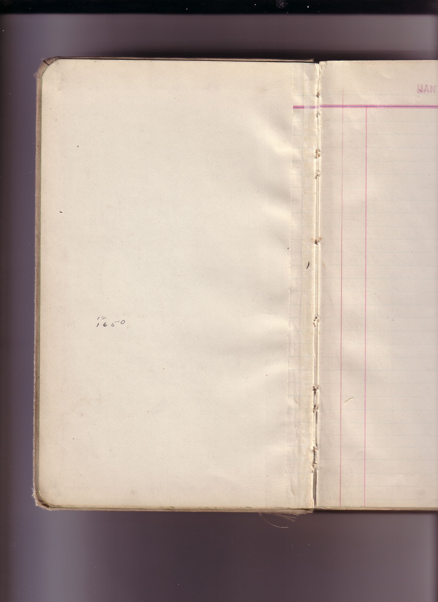 Thomas Edison's New York City Recording Studio Cash Book 17 (of 21), Image 04 (of 244).