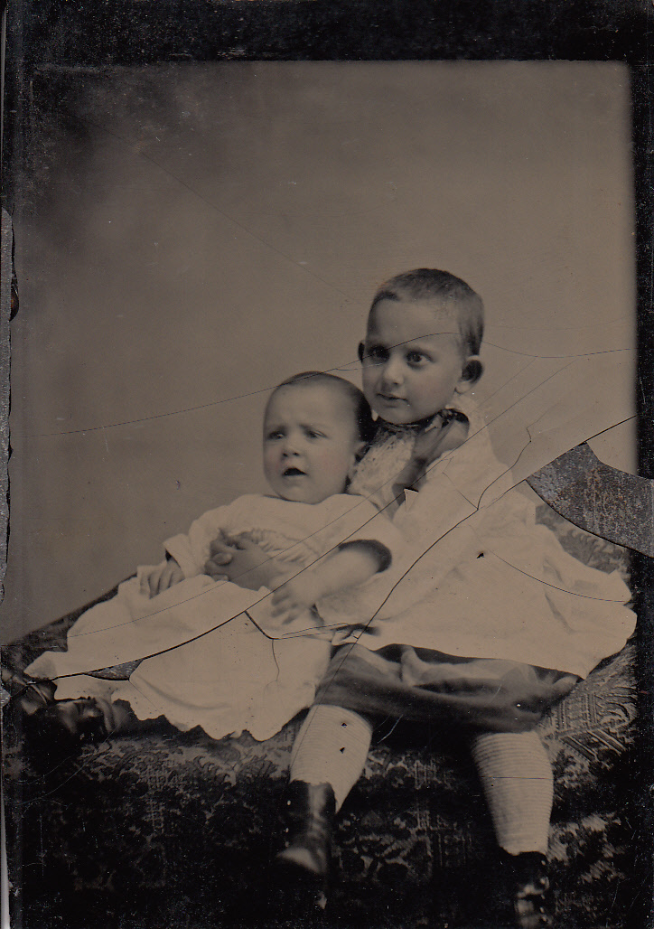 Elmer and Laura Sharp, children of Susan Perry Sharp.