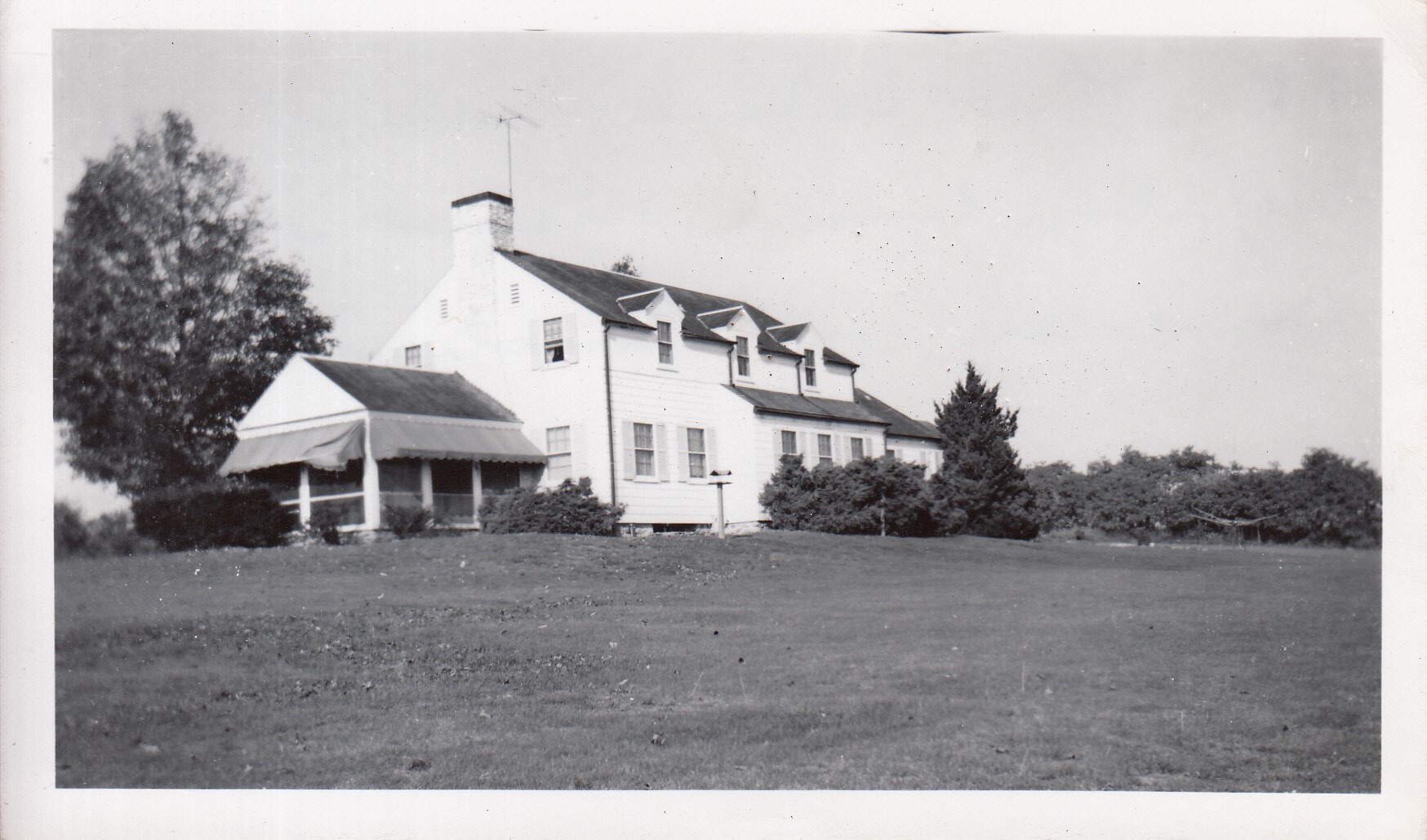 Marion Estelle Edison Oeser's home, rear view.