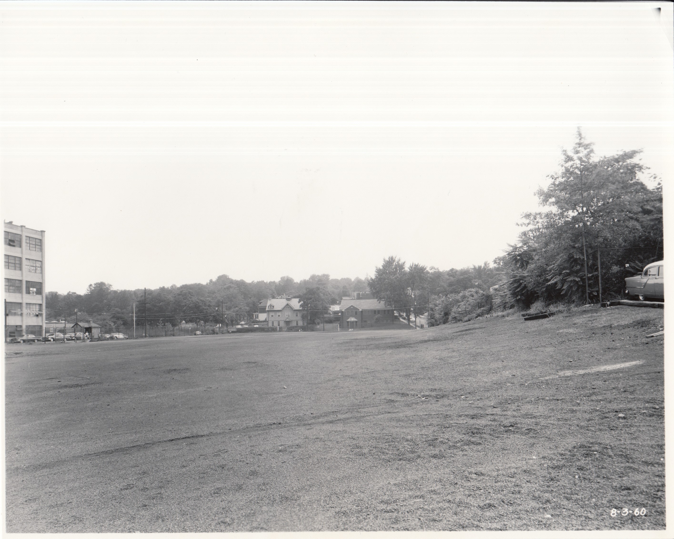 Vacant lot adjacent to Laboratory site.