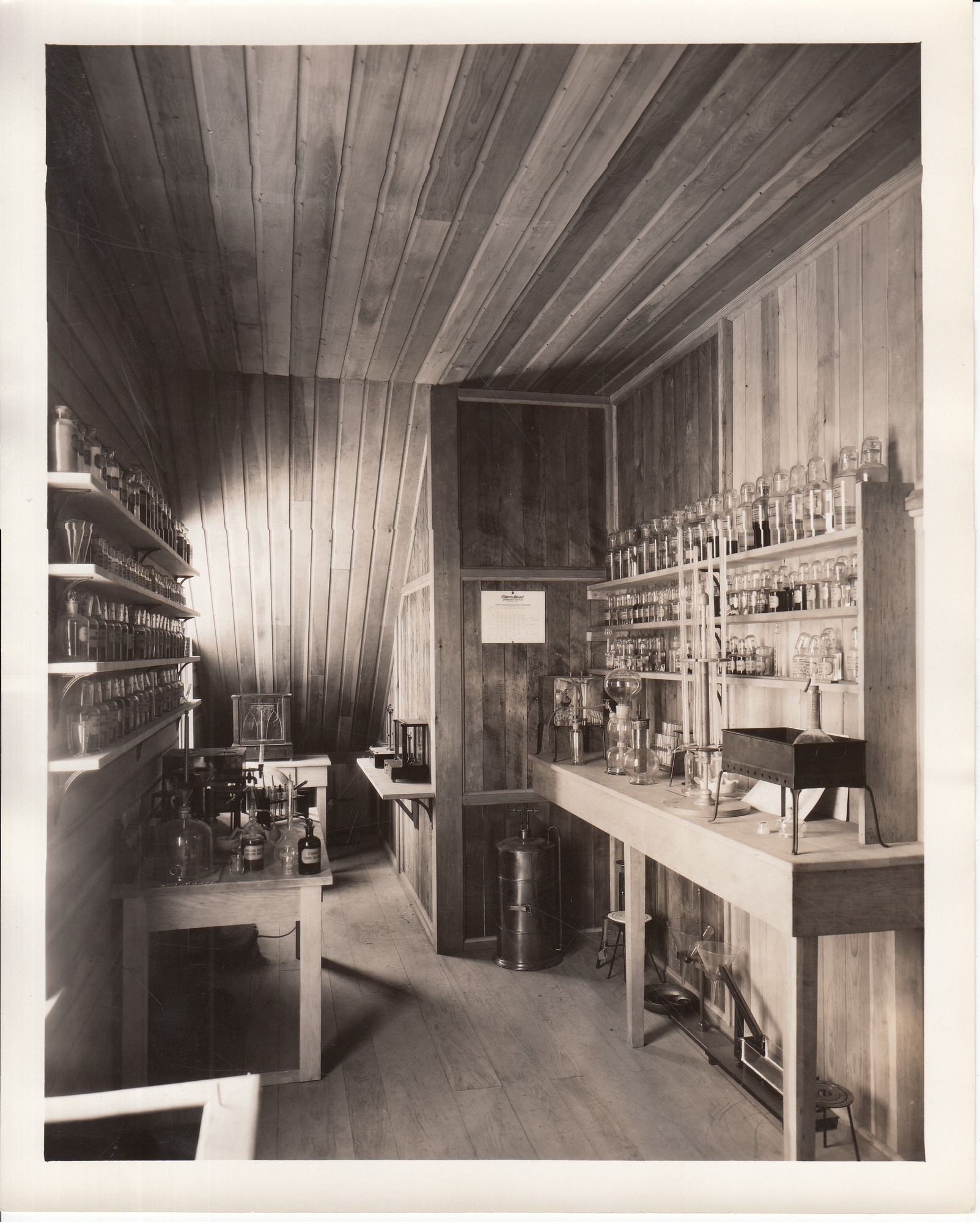 Menlo Park Laboratory building reconstructed at Dearborn, Michigan, interior.